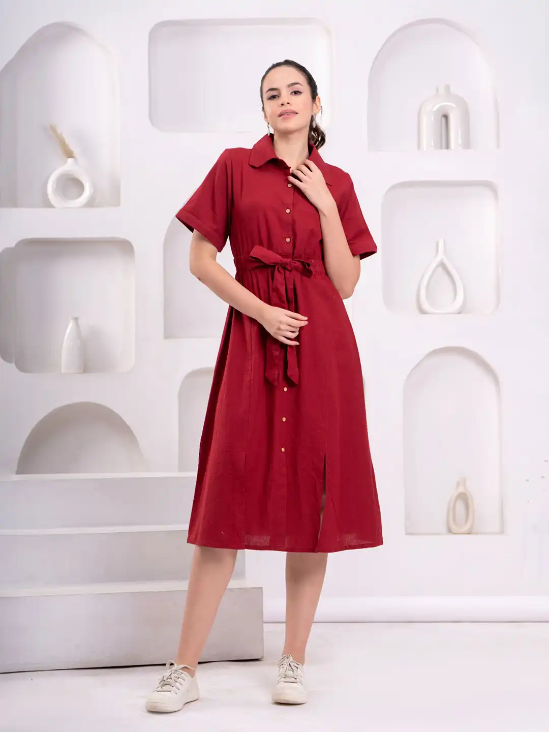 formal midi wedding guest dresses Top Picks Dusty Blue Formal Dress