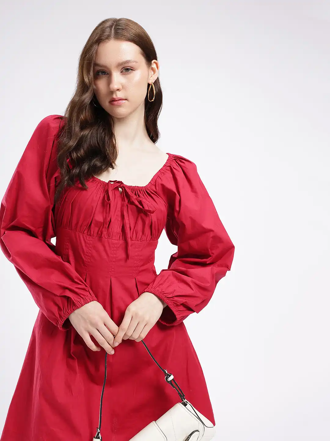 cute dresses myntra Starting a series of elegant, non-revealing outfits that actually feel  comfortable to wear  And this Myntra find is such a win  beautiful  fabric, flattering fit, and budget-friendly too  Exactly
