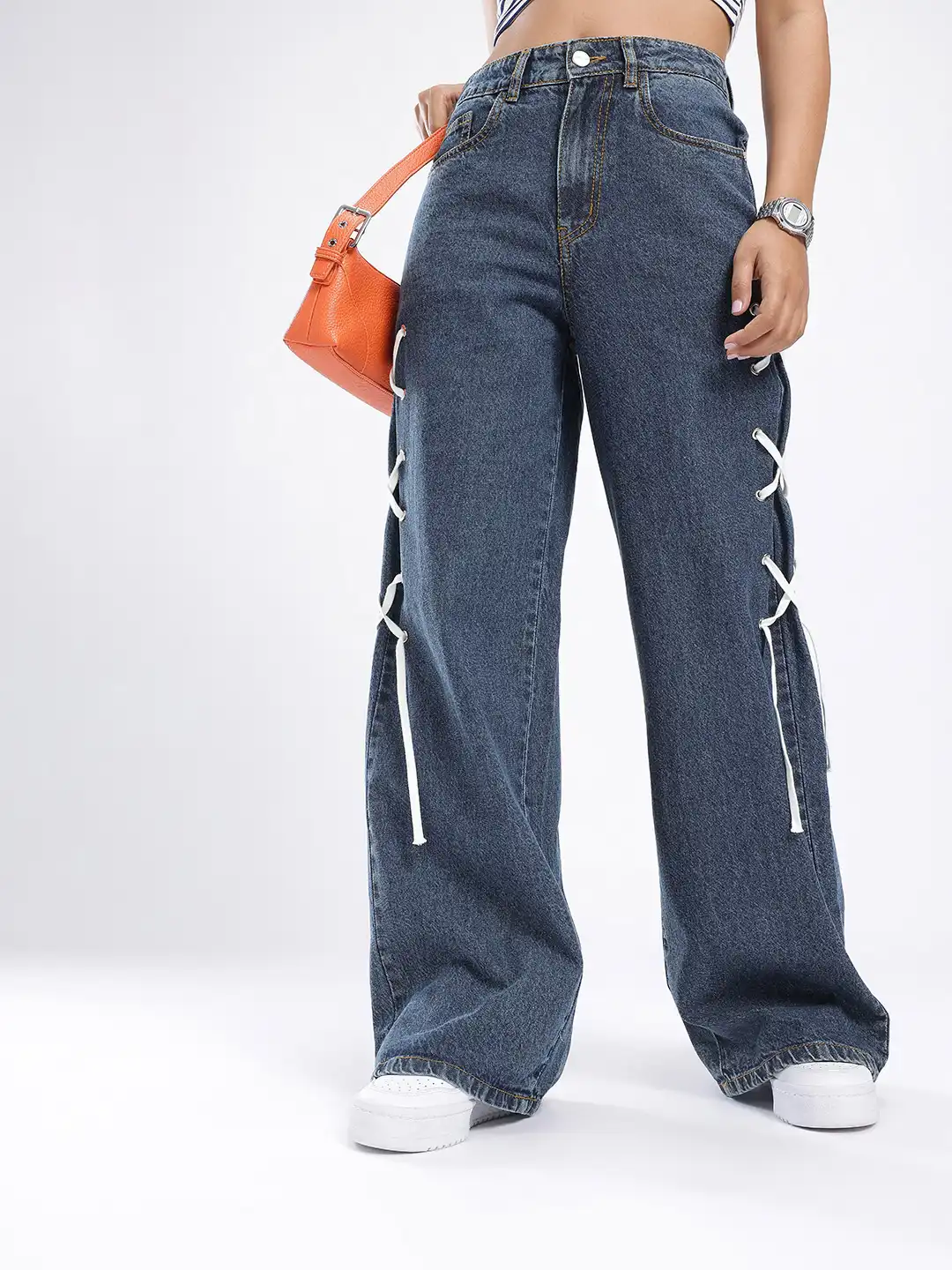JHYQ Twisted Wide Leg Jeans Buy Wide Leg Jeans for Women Online 