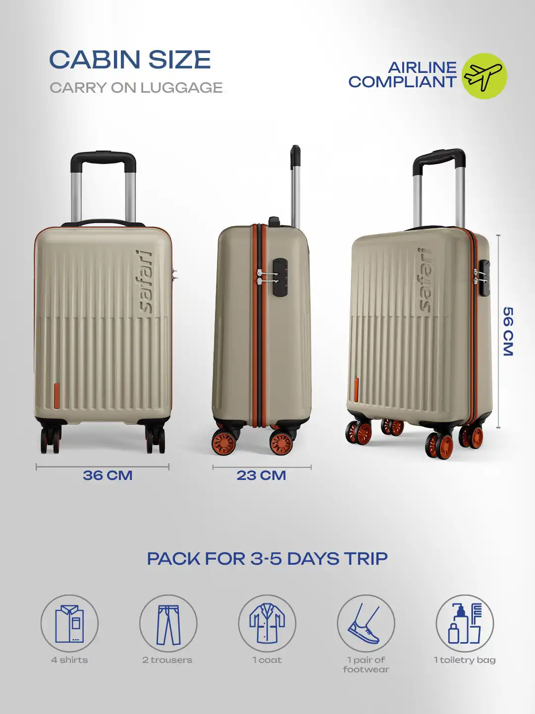 小物 user_e1055040 Buy Safari Astra Neo Textured Hard-Sided Trolley Bag - Trolley Bag