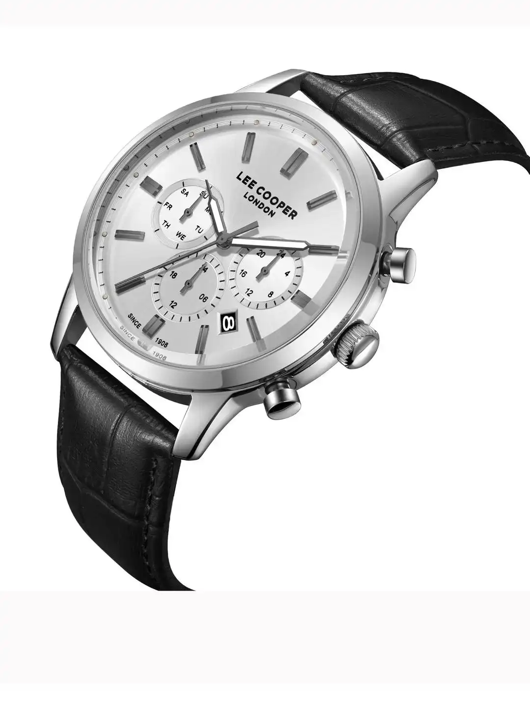 Buy Lee Cooper Men Dial & Leather Straps Analogue Watch LC08186