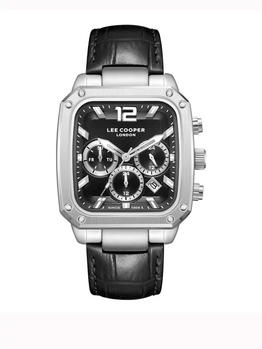 Buy Lee Cooper Men Dial & Leather Straps Analogue Watch LC08184