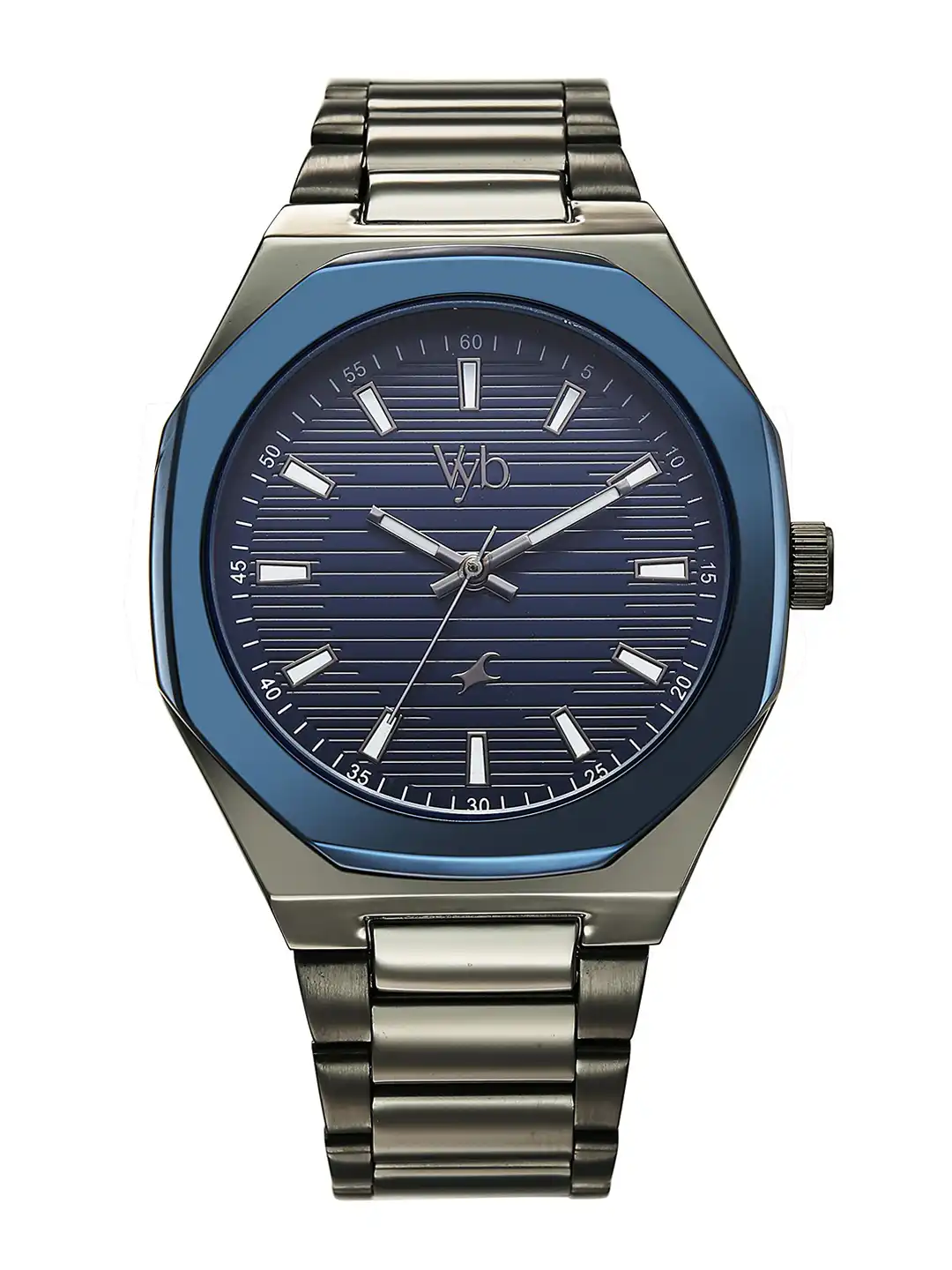 Buy Fastrack Vyb Limitless Men Dial & Bracelet Style Straps