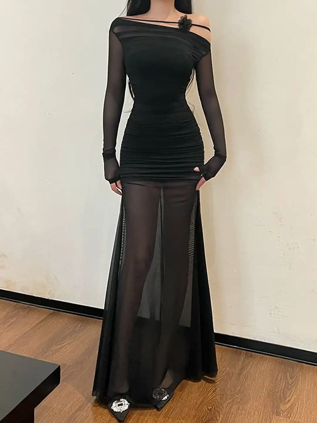 Buy StyleCast x Revolte Net Bodycon Maxi Dress - Dresses for Women 37976550 | Myntra Buy StyleCast x Revolte Net Bodycon Maxi Dress - Dresses for Women 37976550 | Myntra
