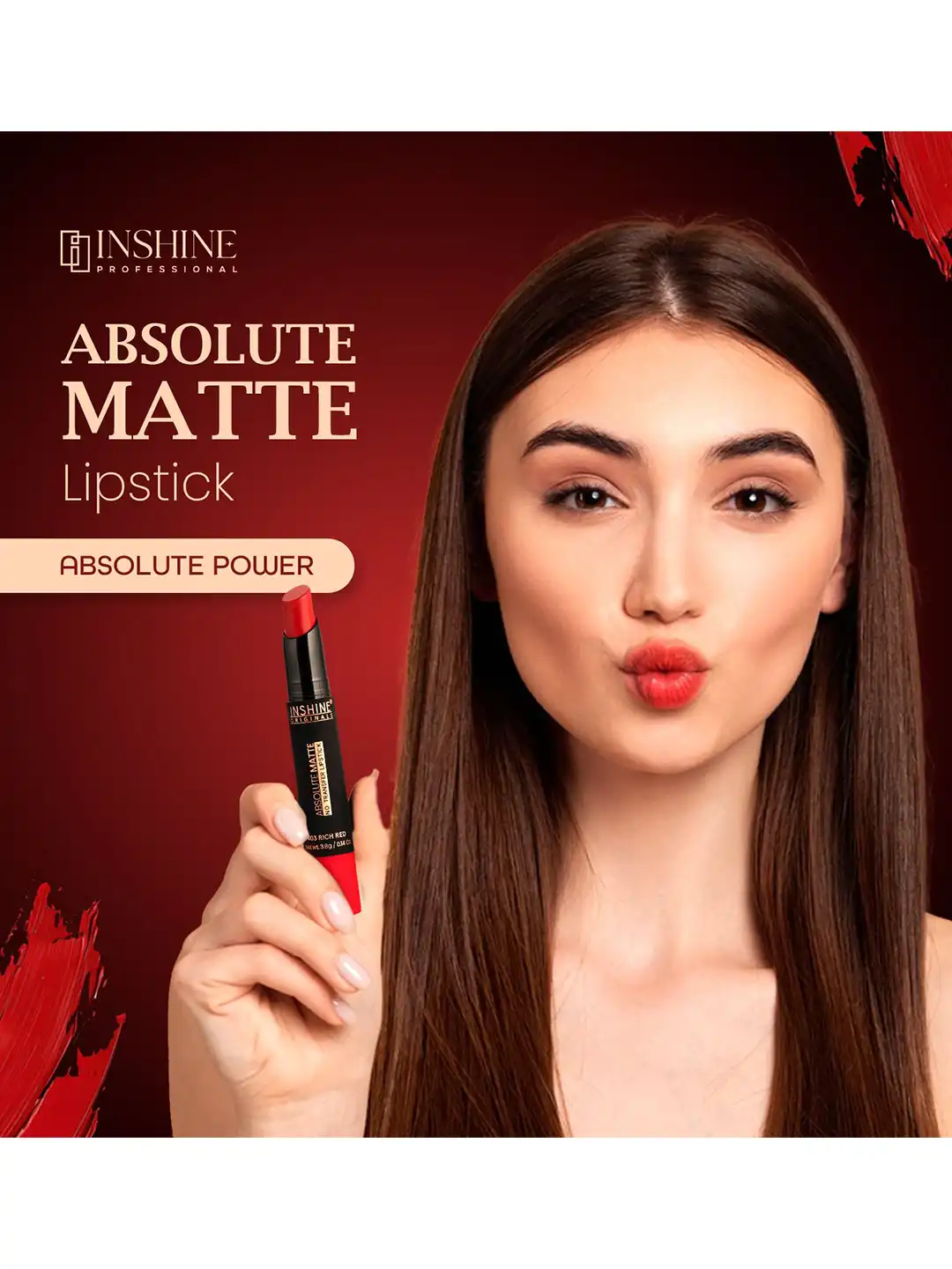 Buy Inshine Absolute Matte No Transfer Lipstick - Espresso Martini