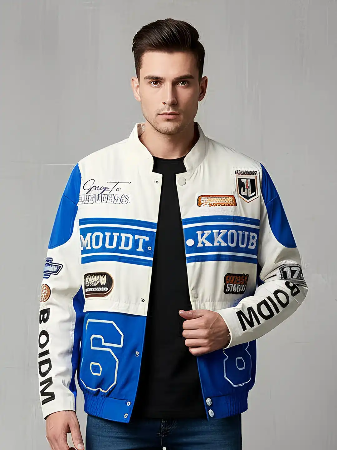 Buy StyleCast x Revolte Men Regular Sports Graphic Jacket