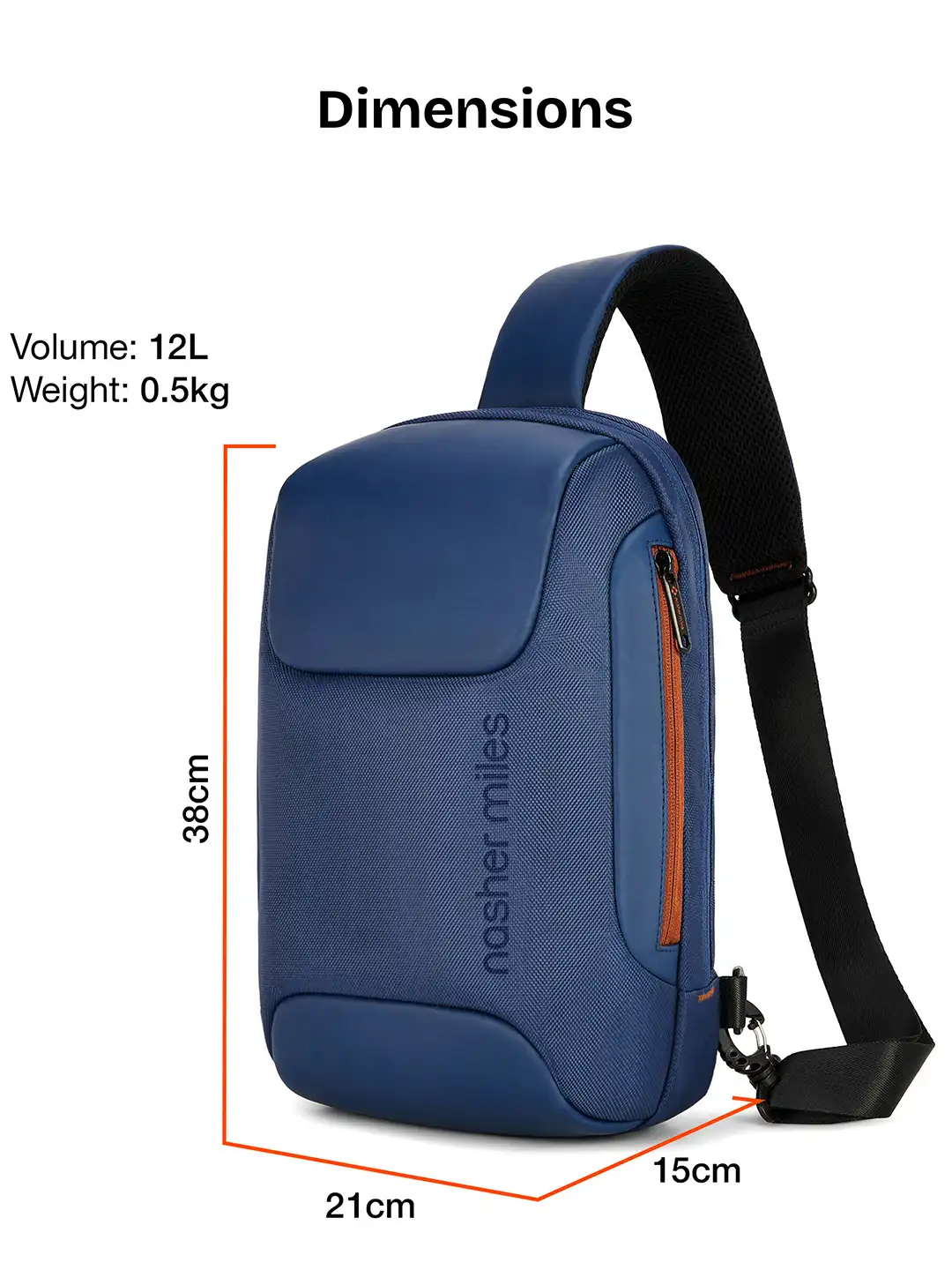 Buy Nasher Miles Unisex Crossbody Sling Backpack - Backpacks for