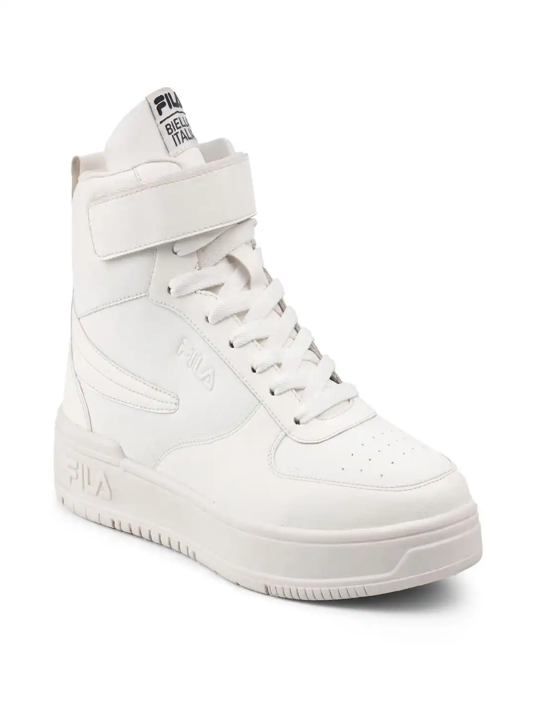 Buy FILA Men AZARO Lifestyle Walking Velcro Detail Mid-Top Shoes