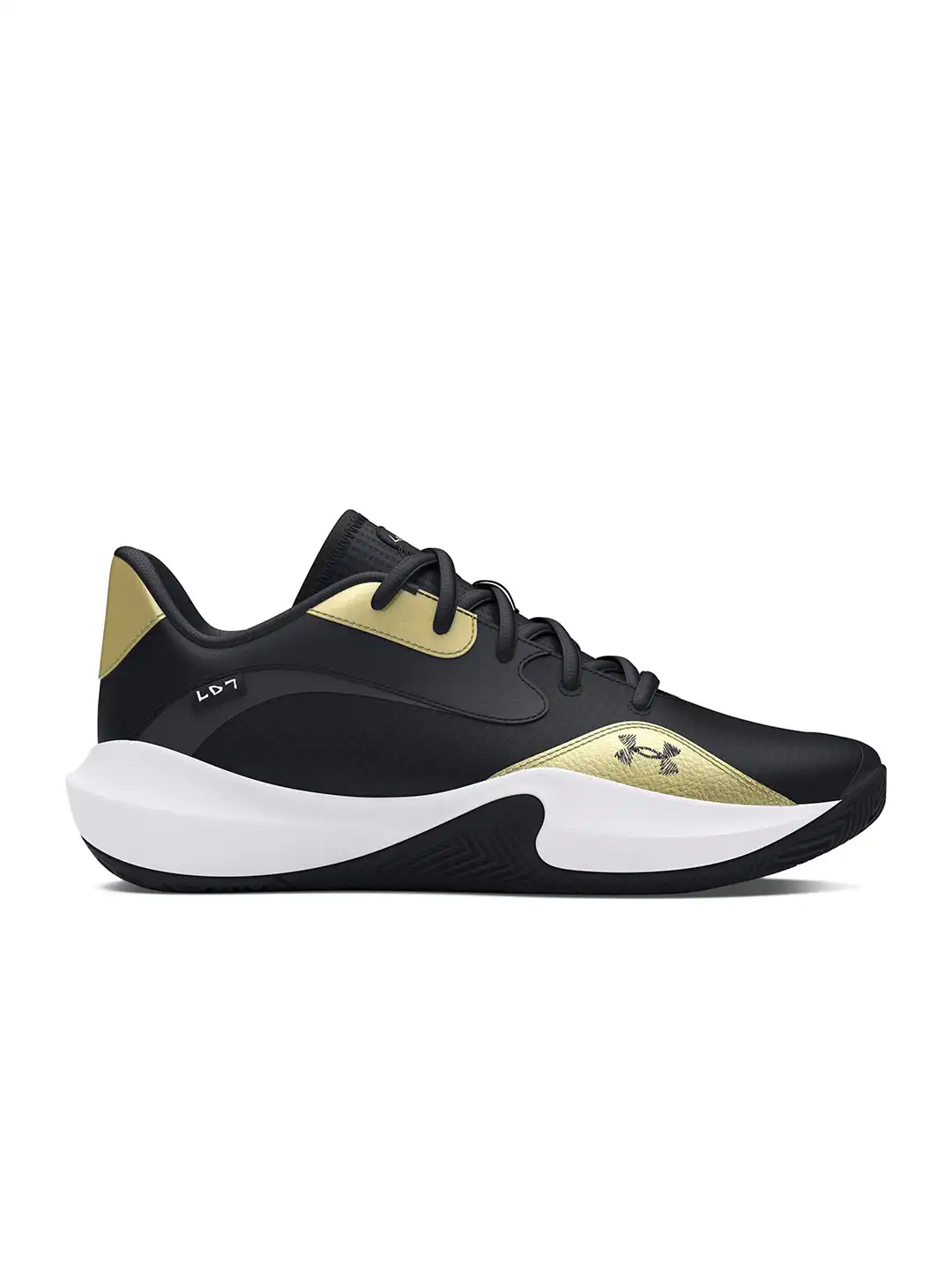 Buy UNDER ARMOUR Men Lockdown 7 Low Leather Basketball Shoes