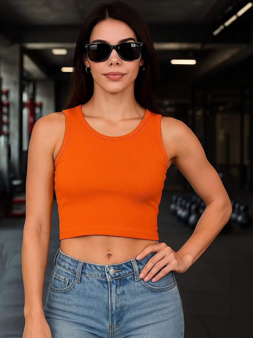 Buy Friskers Cotton Tank Crop Top - Tops for Women 37844775 | Myntra