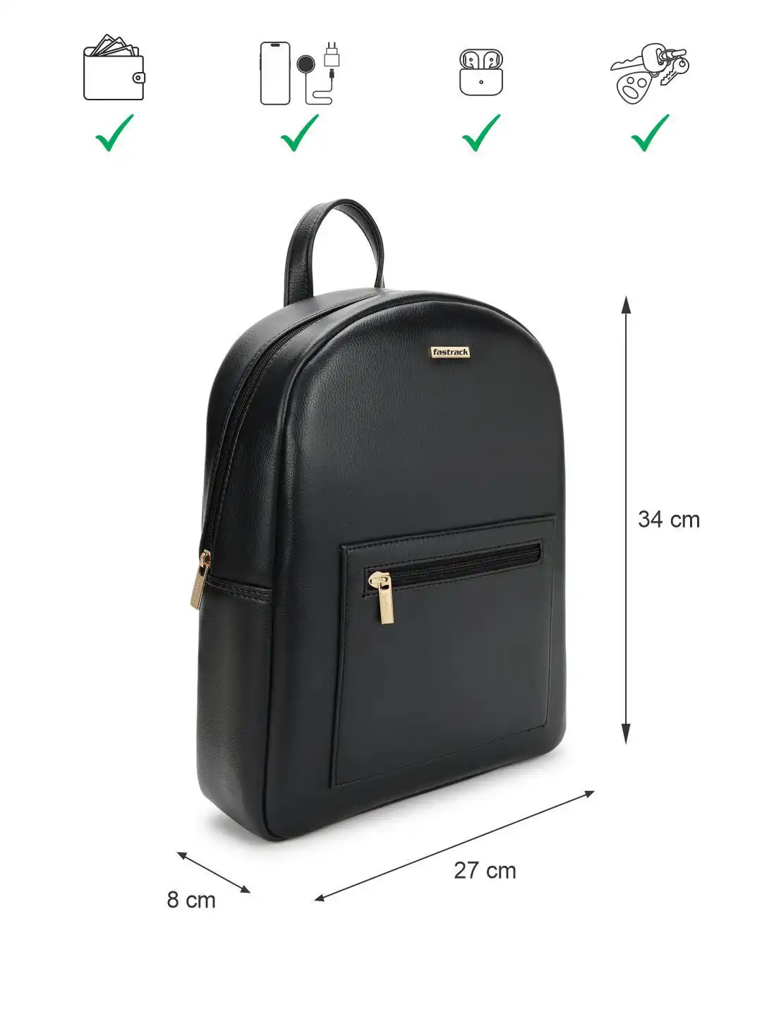 Buy Fastrack Zipmode Backpack Fits Upto 11