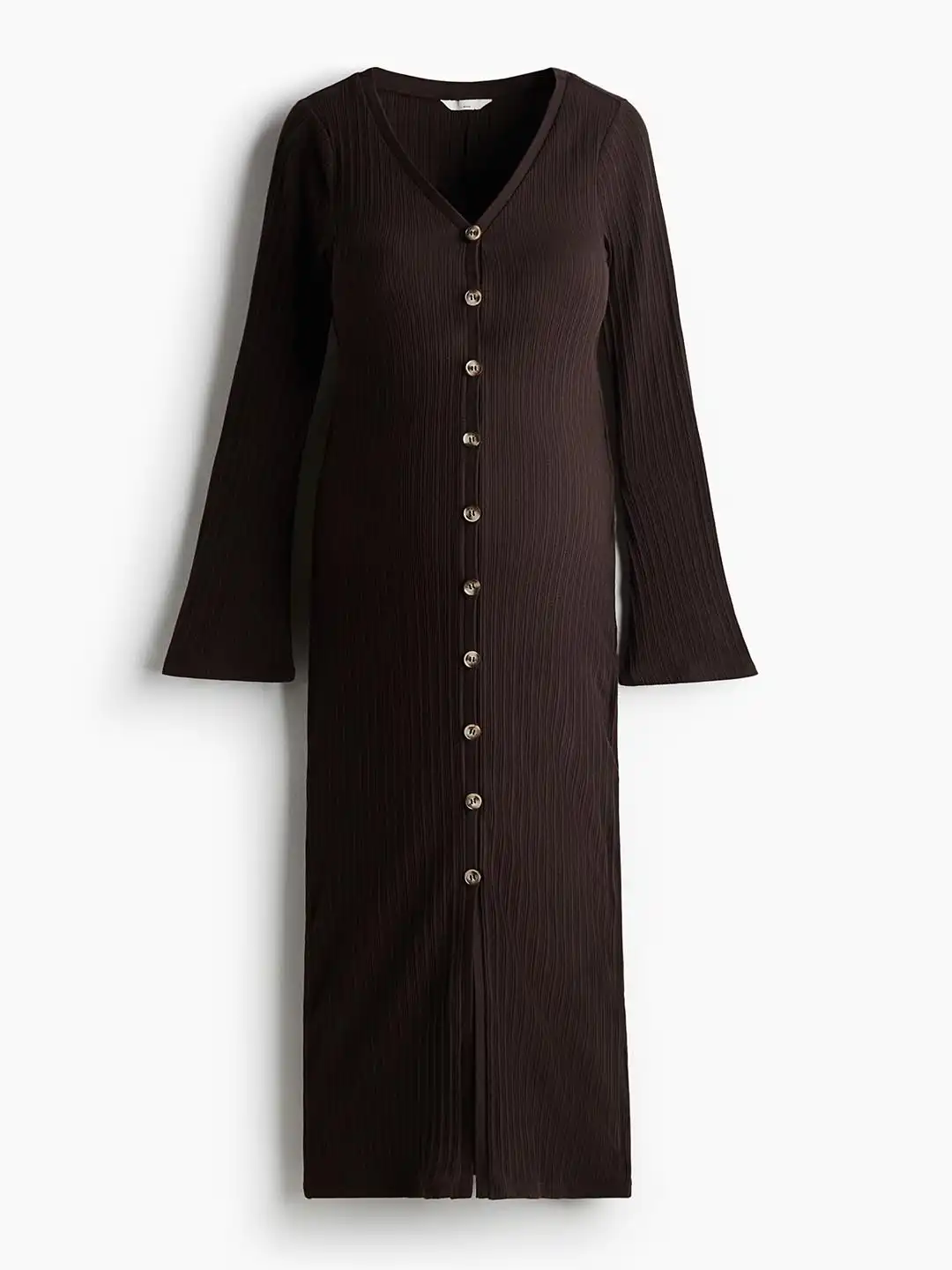 rib-knit button-front dress hm Buy H&M MAMA - Dresses for Women 37163741 lexer_style|Dress Events