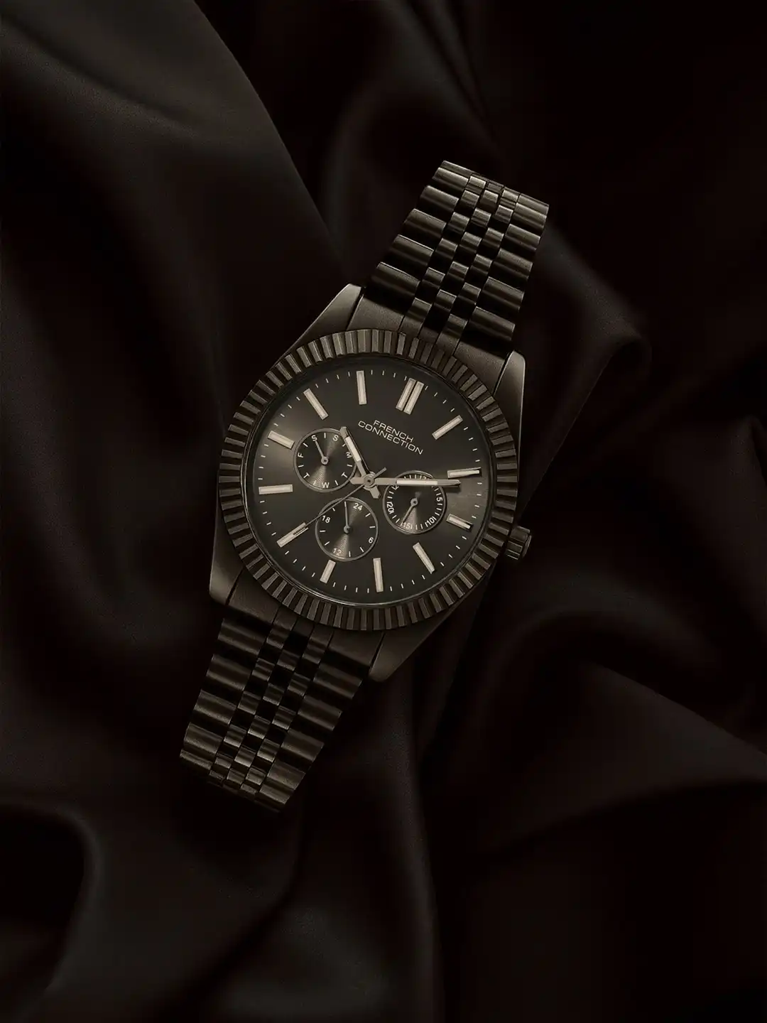 Buy French Connection Functiq Men Stainless Steel Straps Analogue