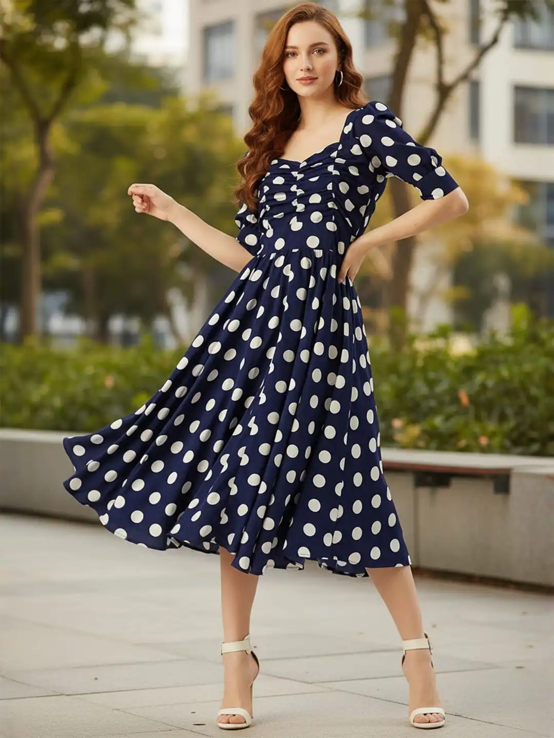 buy flare dresses Doyin Flare Dress. Ankara Wax Dress. African Print Dress 100% Cotton