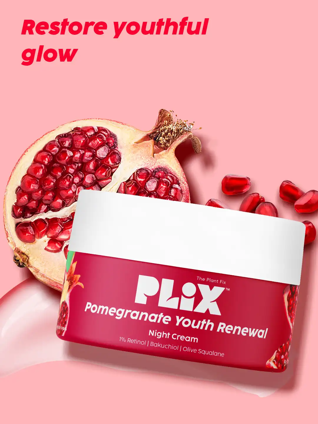 Buy PLIX THE PLANT FIX Pomegranate Youth Renewal Night Cream