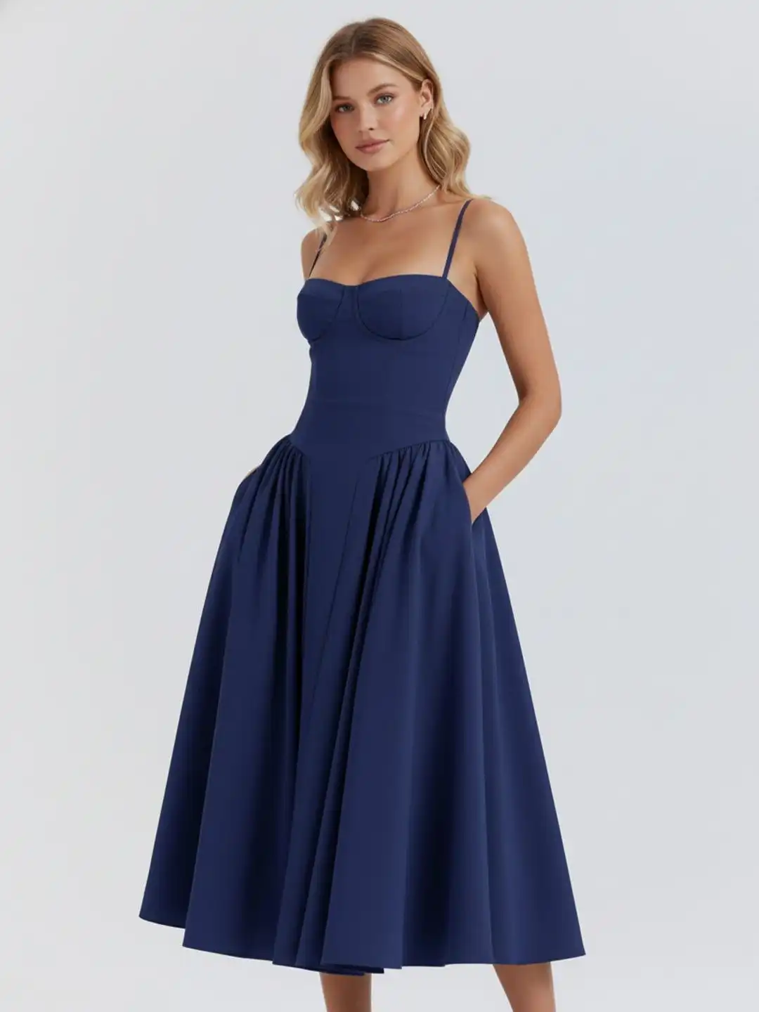 Buy bebe Fit & Flare Midi Dress - Dresses for Women 37629462 | Myntra
