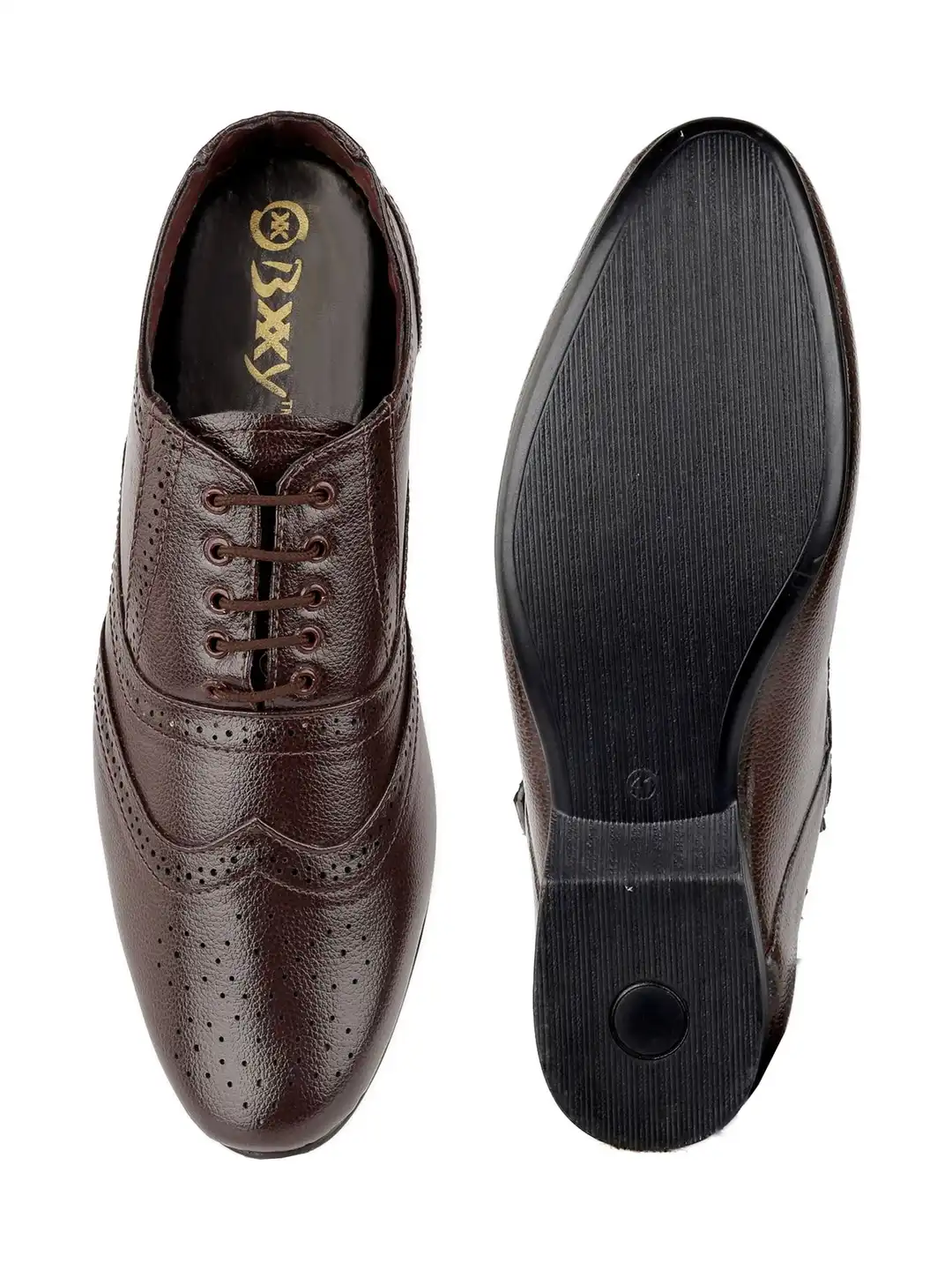 Buy Bxxy Men Hidden Height Increasing Round Toe Lace-Ups Formal