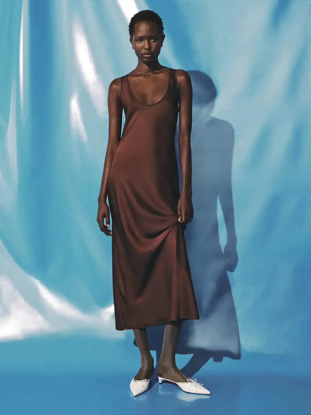 women's mango dresses MANGO SERRA 27017806-05 MANGO WOMEN DRESS FULL LENGTH