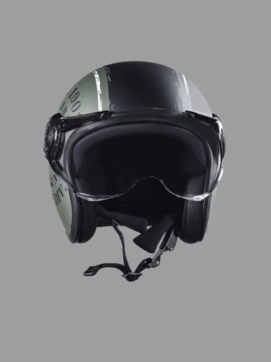 bike helmet royal enfield Stealth Modular (Gloss Black) – Riders Junction Fiberglass Classic open face design Adjustable nylon chin straps with micrometric lock system Protection Impact protection ROYAL ENFIELD Leather Trim Helmet