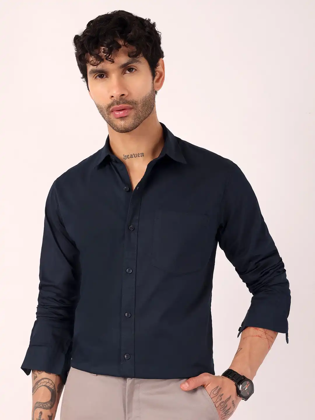 Buy SUI DHAGA Men Relaxed Fit Long Sleeves Comfort Casual Shirt