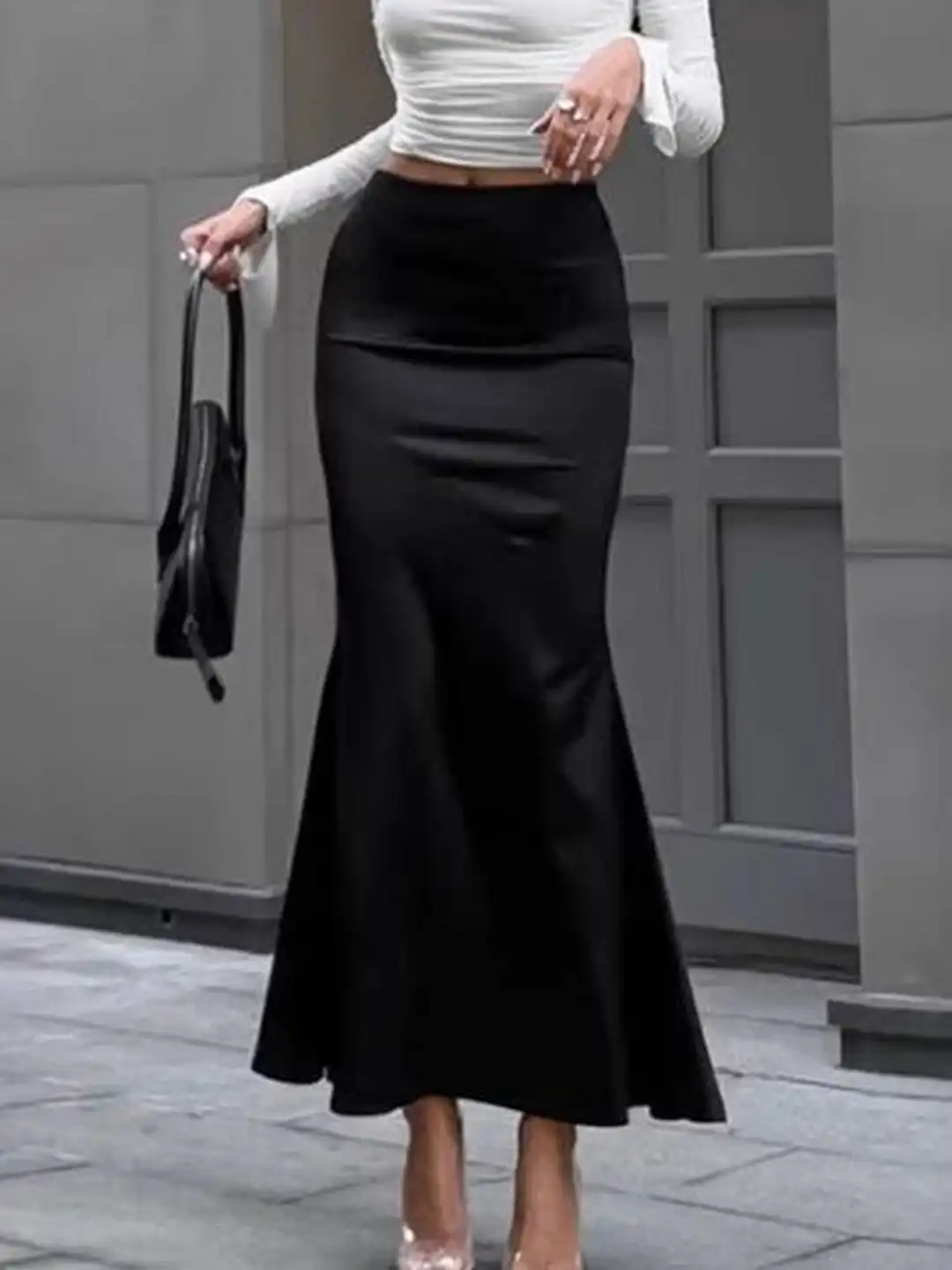 Buy bebe High-Rise Mermaid Trumpet Maxi Skirt - Skirts for Women