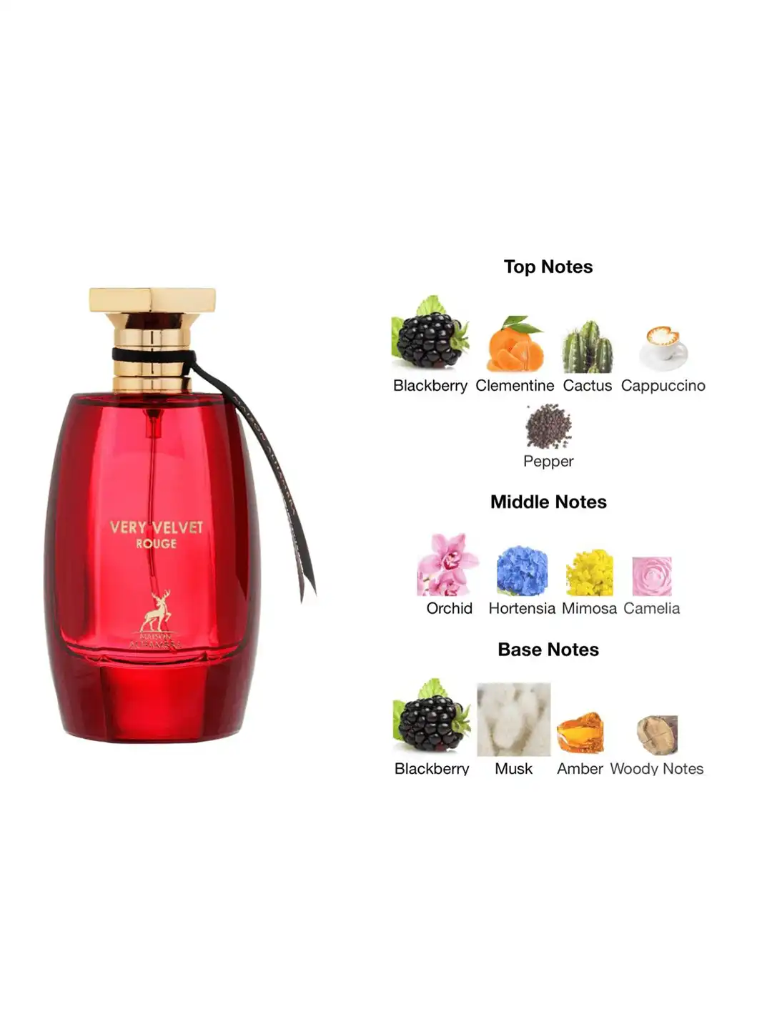 Buy MAISON ALHAMBRA Women Very Velvet Rouge Long Lasting Eau De