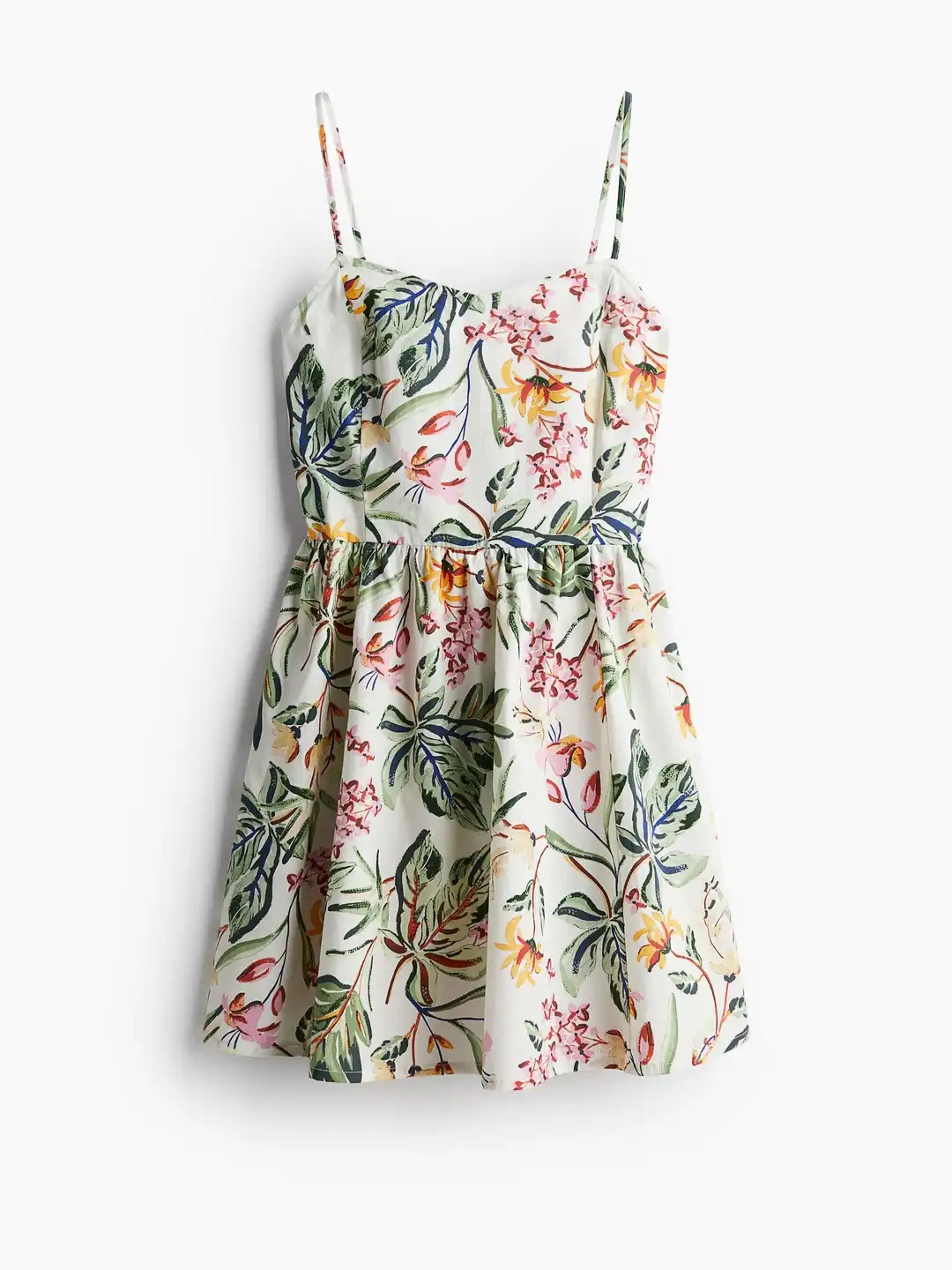 Buy H&M Flared-Skirt Cotton Dress - Dresses for Women 29415086 | Myntra Buy H&M Flared-Skirt Cotton Dress - Dresses for Women 29415086 | Myntra