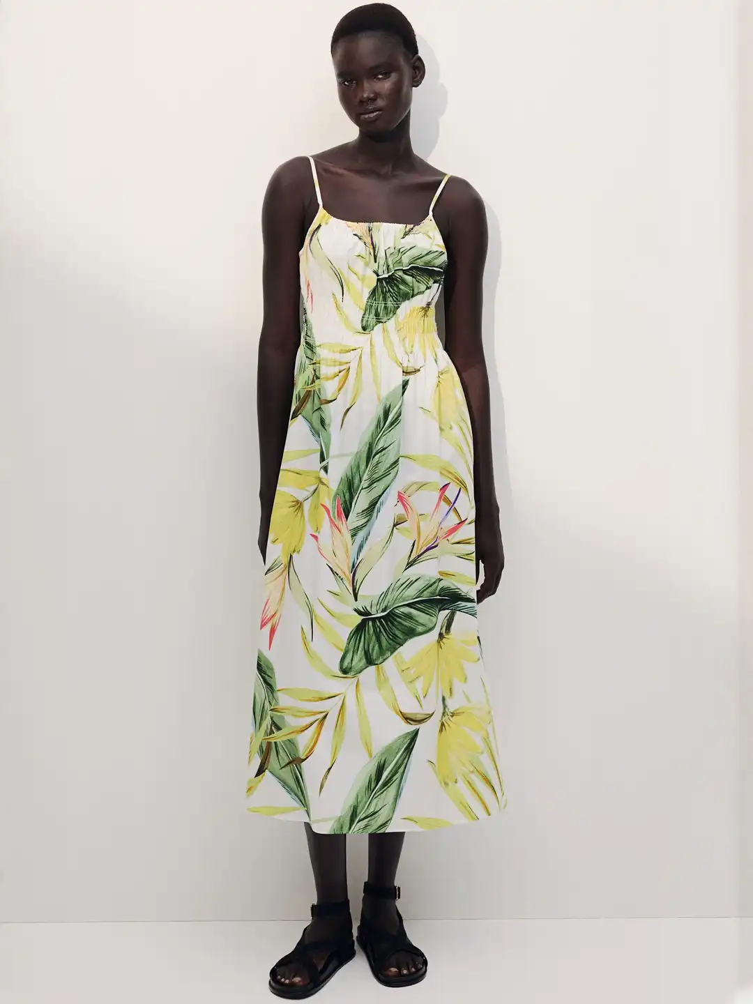 Buy H&M Smock-Detail Poplin Dress - Dresses for Women 32320726 | Myntra