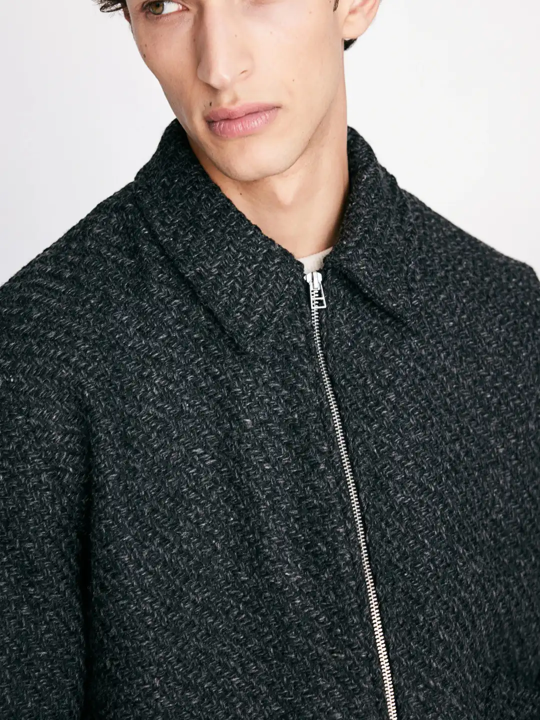 Buy H&M Tweed Overshirt - Jackets for Men 31605346 | Myntra