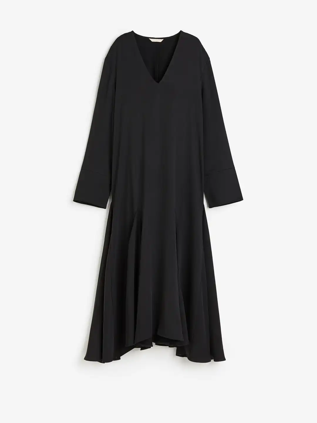 eterne long sleeve dress Eterne L/S Boatneck Mini Dress Skirt in Black,Size Large (also XS,S,M,XL) main image 0