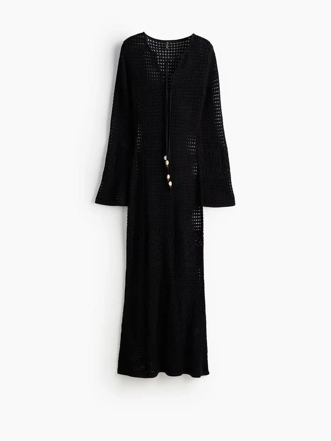 h&m hole knit dress Buy H&M Tie-Detail Hole-Knit Dress - Dresses for Women 23127380