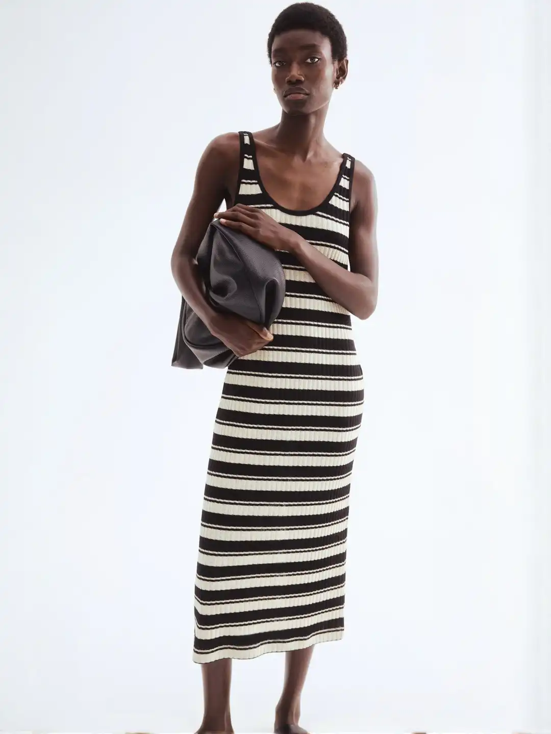 h&m sleeveless knit dress Buy H&M Rib-Knit Dress - Dresses for Women 33804636