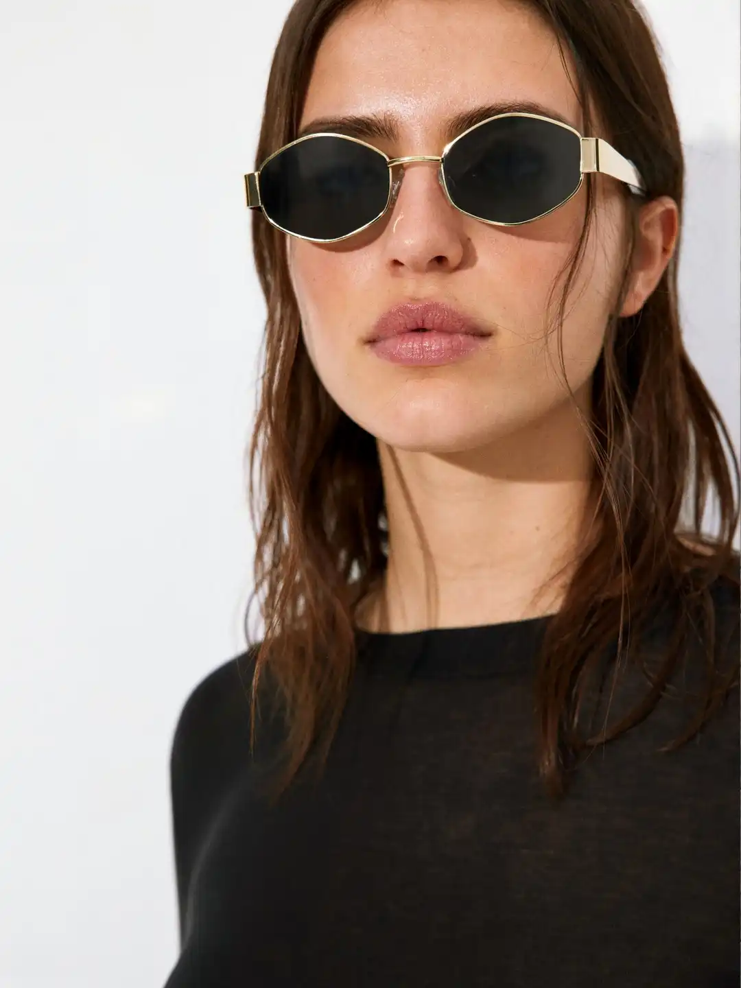 Buy H&M Hexagonal Sunglasses 1270167001 - Sunglasses for  display picture 2