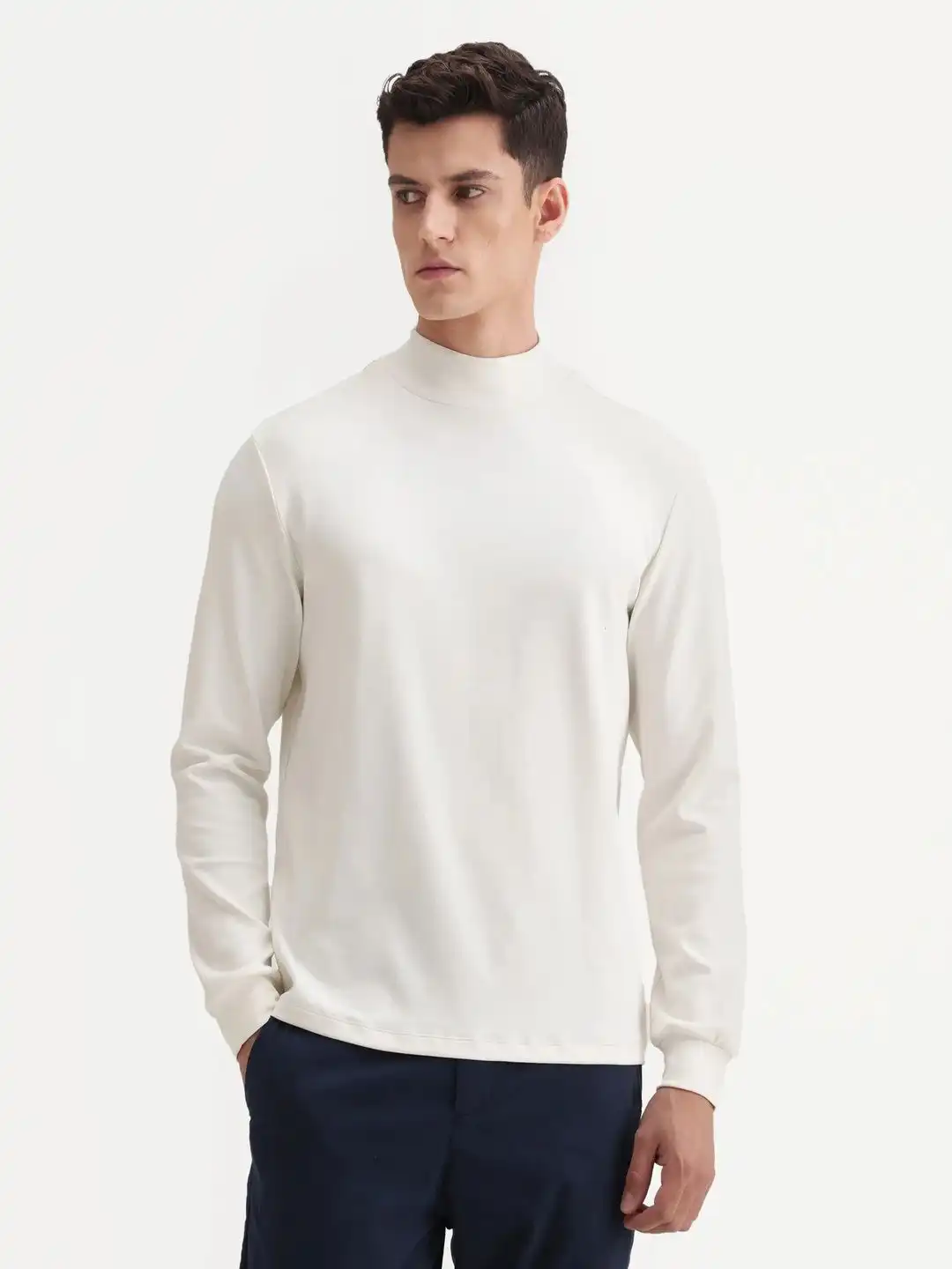 Buy RARE RABBIT Mick Primary High Neck Long Sleeves T-Shirt