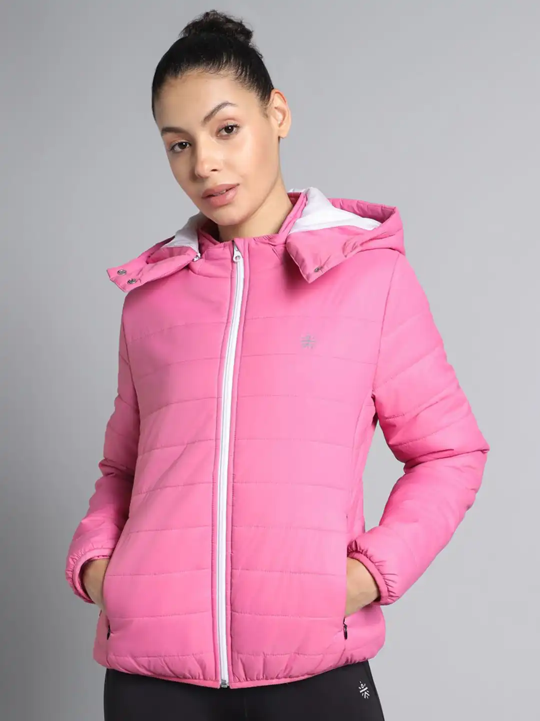 MACHATT puffer shirt ピンク Buy CULT Women Pink Puffer Jacket - Jackets for Women 36912703