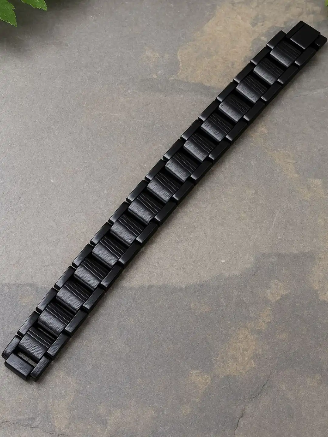 Buy Roadster Men Black Alloy Bracelet - Bracelet for Men 37017832