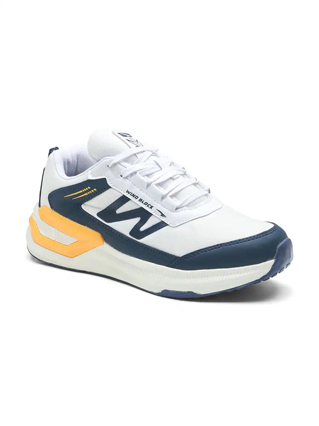 【SHE Tokyo】Yves navy size1 ホワイト/ネイビー Buy ASIAN Civic-01Men Mesh Running Non-Marking Shoes - Sports