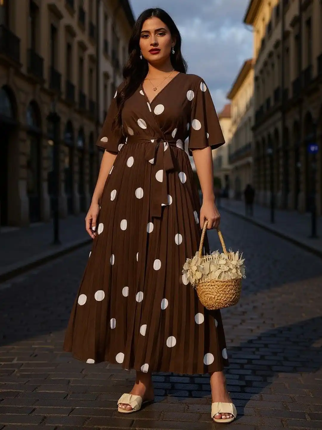 sachin and babi light blue dress Roman | Maxi (Long) | wrap dresses | Casual main image 0