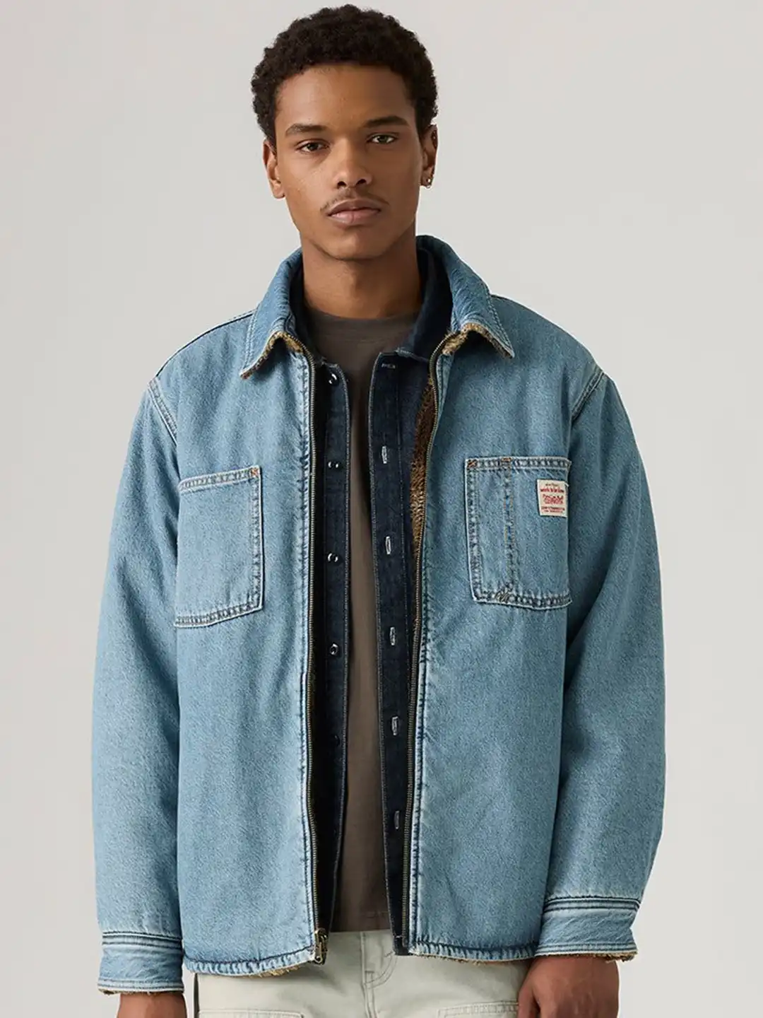 【3】 echeveria Aged Denim Jacket Buy Levis Reversible Cotton Denim Jacket - Jackets for Men