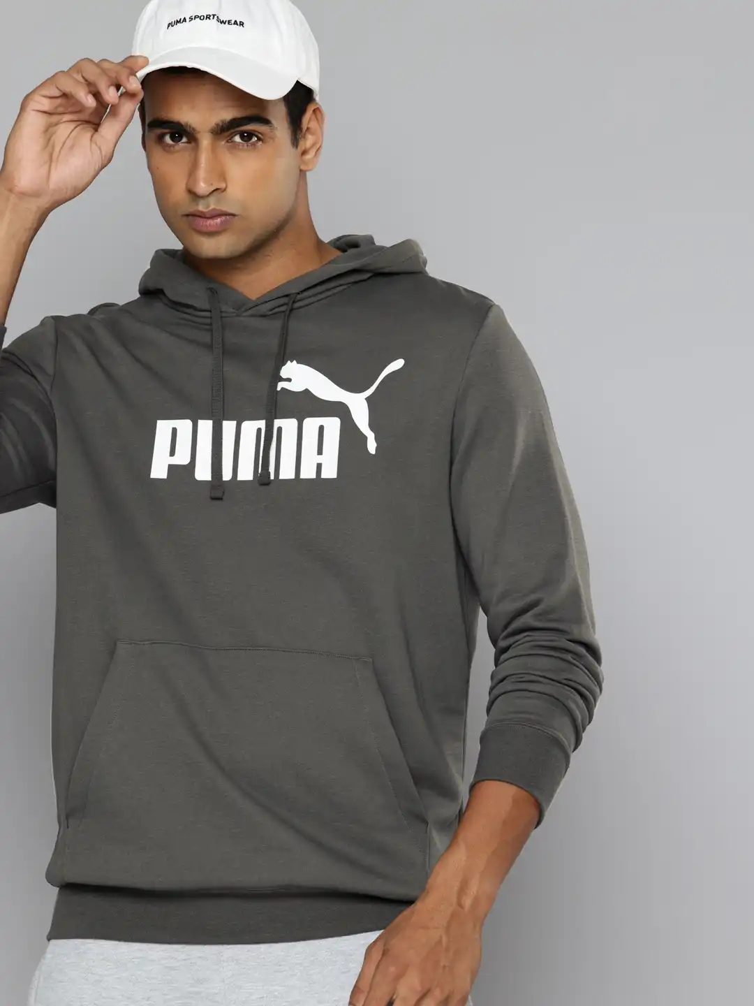 Buy Puma Essentials No. 1 Logo Hooded Sweatshirt - Sweatshirts for