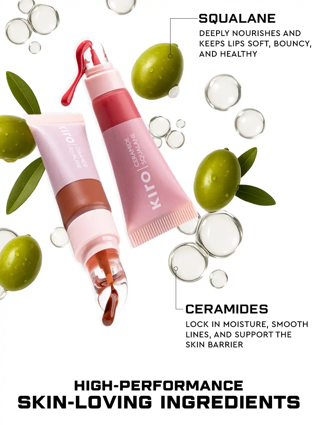 Buy KIRO Ceramide Squalene Drip Tinted Lip Balm 10g - Acaiberry