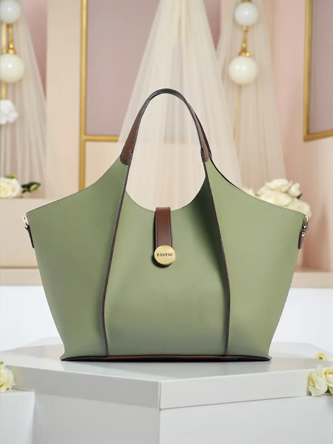 Buy Exotic Textured Oversized Structured Tote Bag With Tasselled