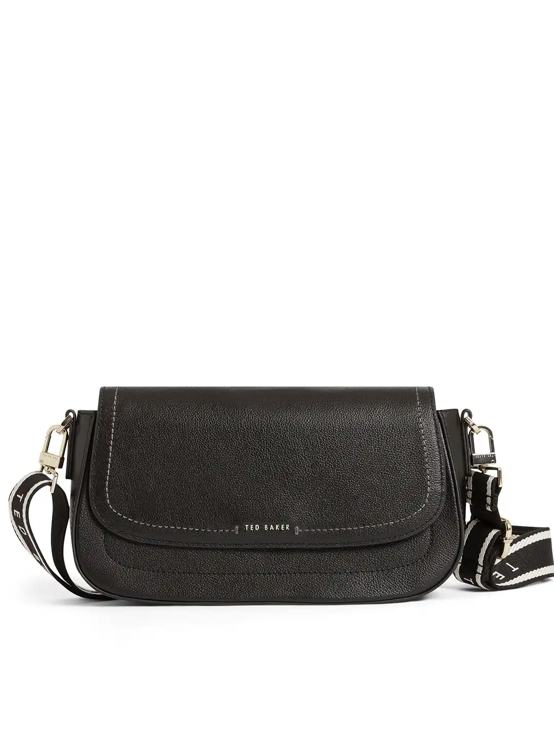 Buy Ted Baker Women Textured Crossbody Zip Detail Sling Bag