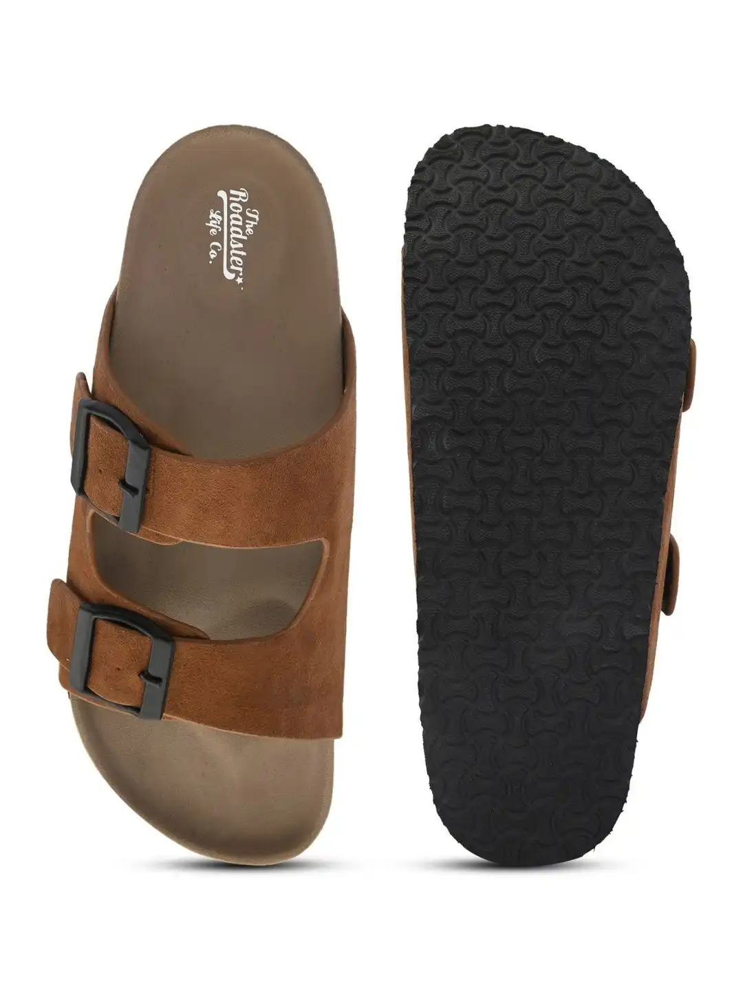 Buy Roadster Men Brown Solid Synthetic Leather Slip On Comfort