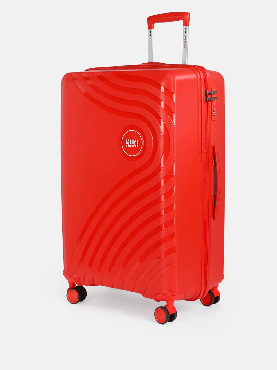 Buy Wildcraft Onyx Textured Hard Large Trolley Suitcase- 80L