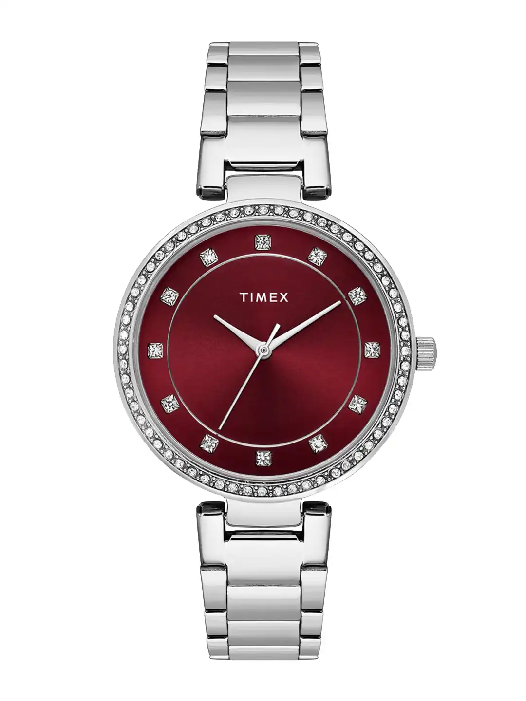Buy Timex Trendline Round 21mm Champagne Dial Analog Women Watch