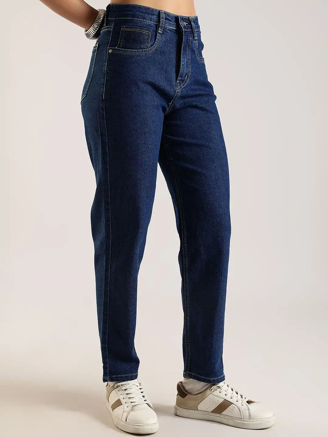 じゃみら Buy zayla Women Comfort Mom Fit High-Rise Clean Look Stretchable