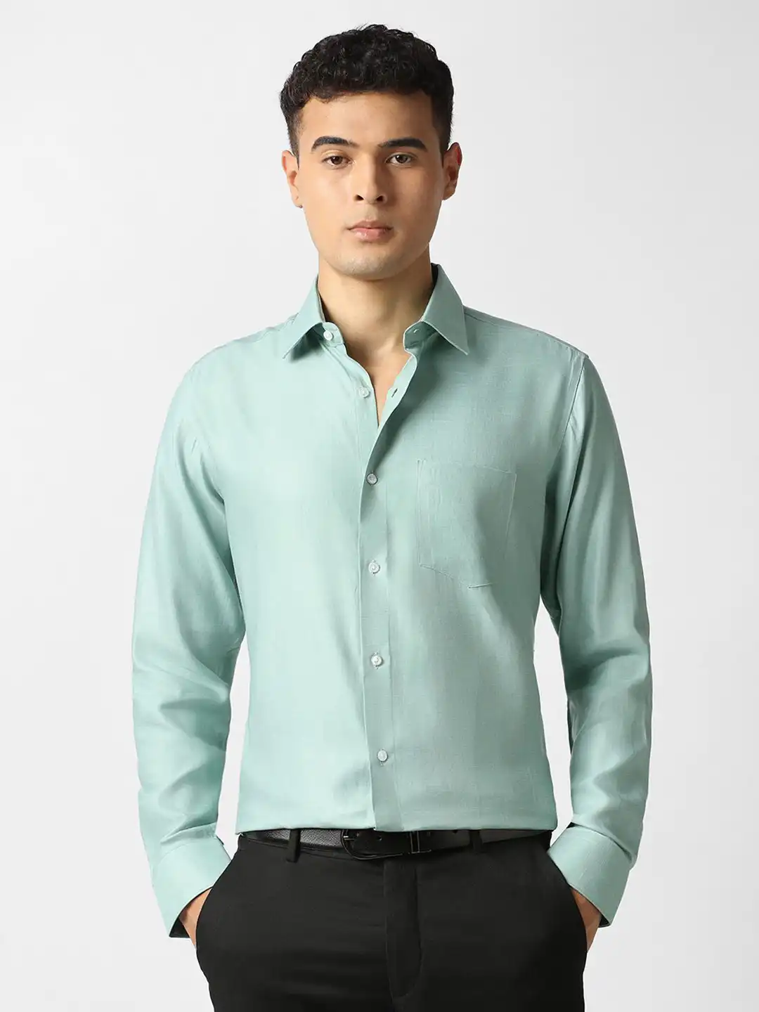 light green dress shirt and tie Van Heusen Boys' Long Sleeve Button-Down Set – Teal, Size 18-20, Classic Style Van Heusen Boys Dress Shirt green shirt and tie combinations