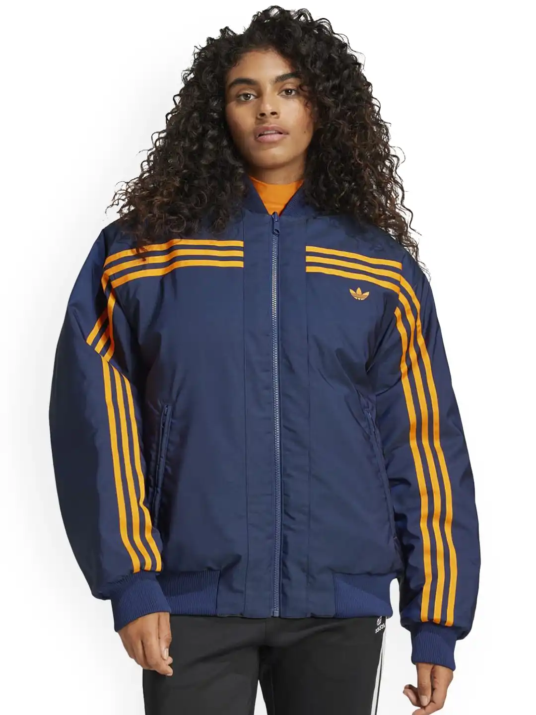 ジャケット・アウター Vintage Oakley Bomber Jacket reversible Buy ADIDAS Originals Women 70s Reversible Oversized Bomber Jacket