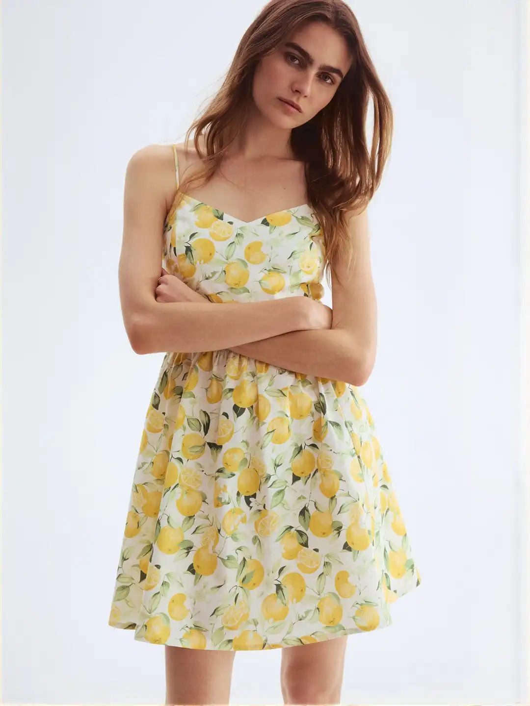 Buy H&M Flared-Skirt Cotton Dress - Dresses for Women 34220945 | Myntra Buy H&M Flared-Skirt Cotton Dress - Dresses for Women 34220945 | Myntra